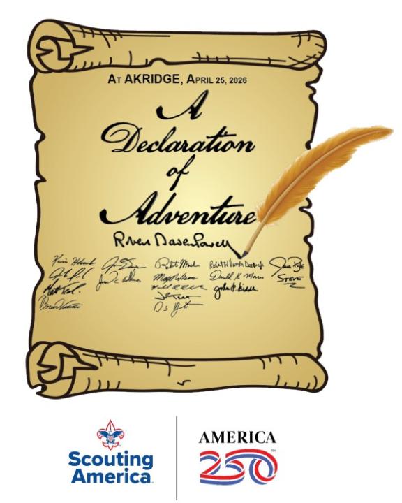 2026 Del-Mar-Va Council Jamboree “A Declaration of Adventure” - Celebrating America’s 250th Anniversary
